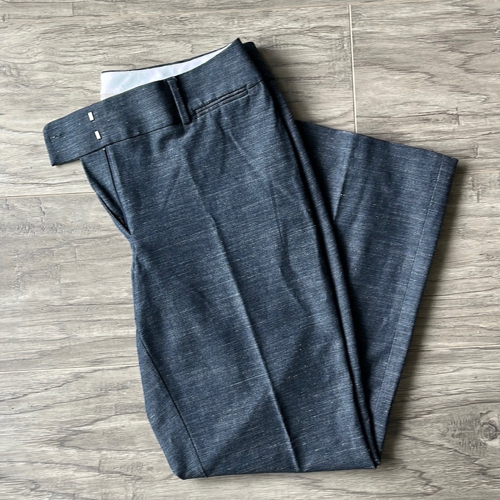LOFT Ann Taylor Grey “Julie Trousers” Size 12